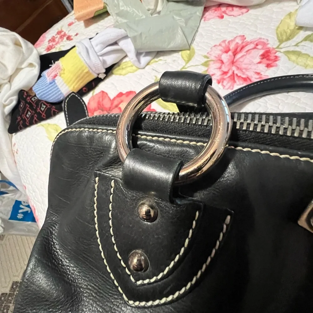Marc Jacob’s Original Black Leather Handbag - Picture 4 of 16